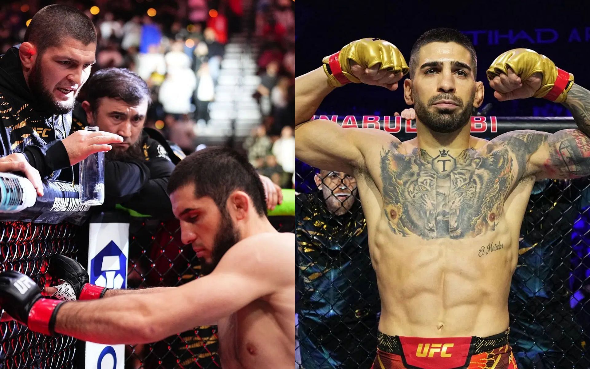 Ilia Topuria issues fiery to Khabib Nurmagomedov
