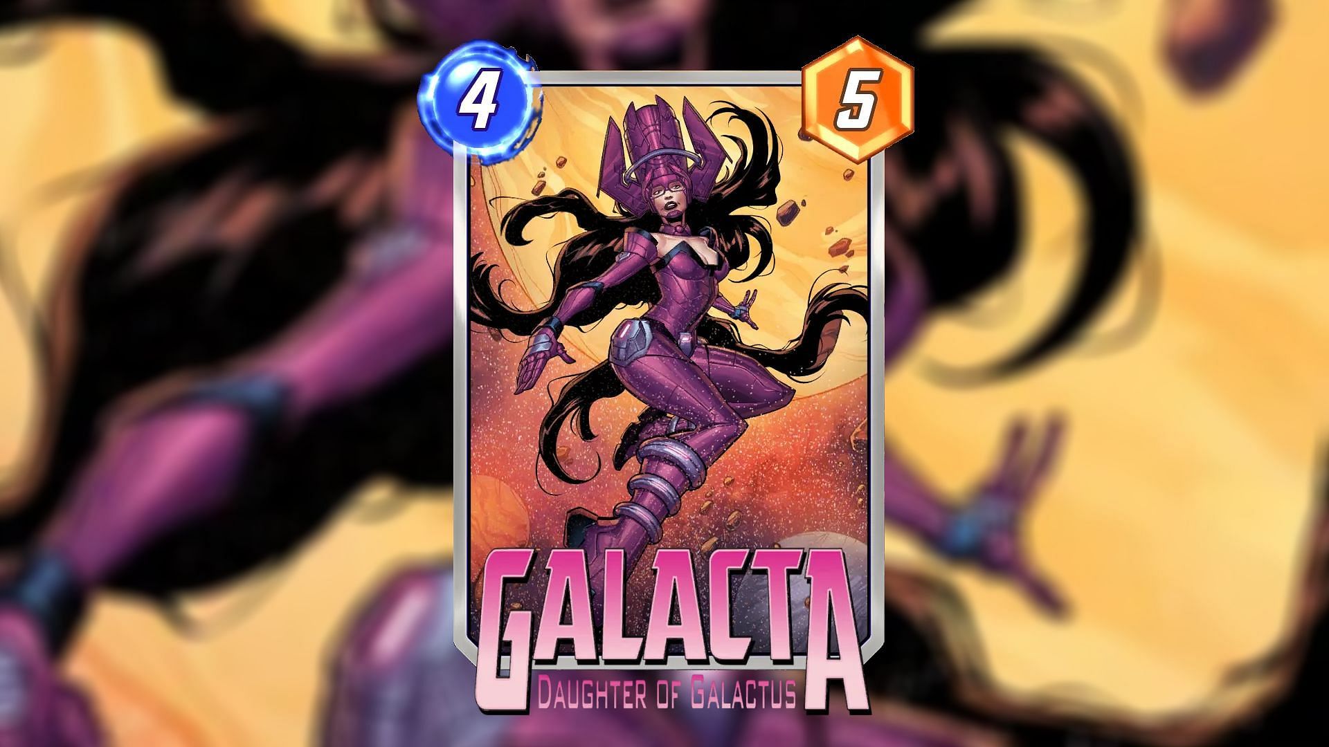 Galacta is used in various Prodigy decks in Marvel Snap (Image via Nuverse)