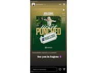 Mya Lesnar’s Instagram story