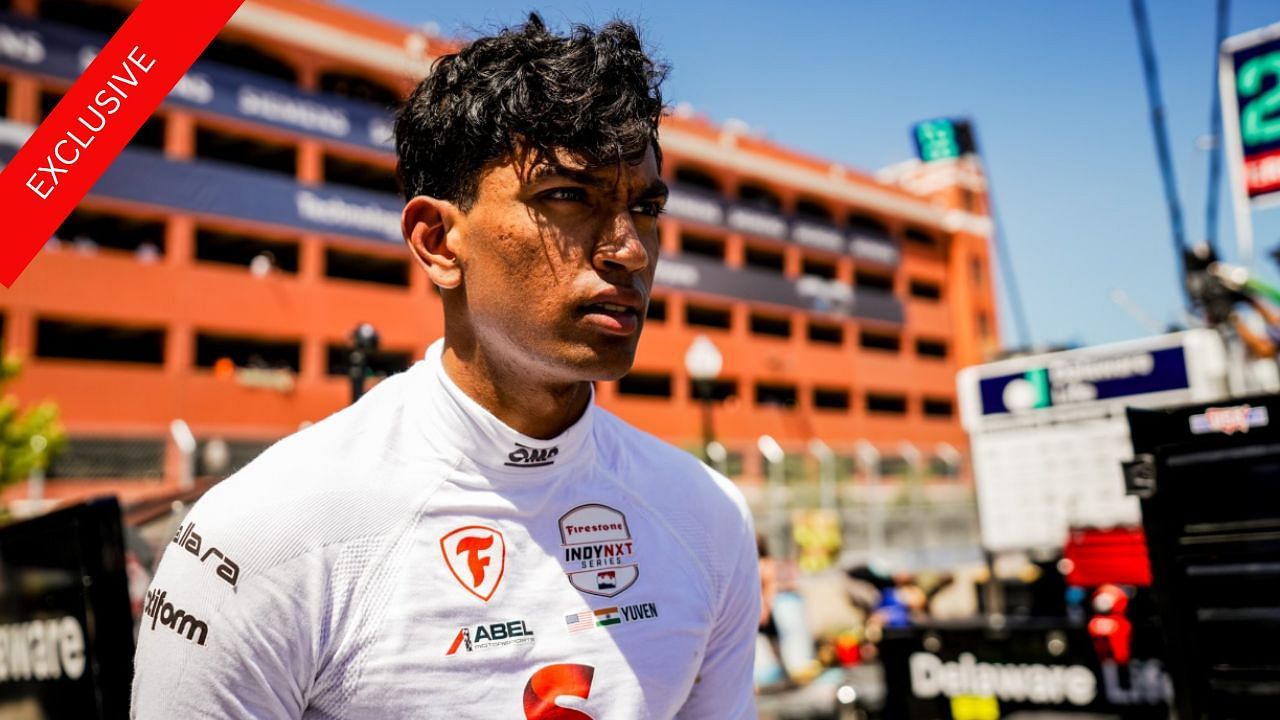 Indy NXT driver Yuven Sundaramoorthy | Image via X (@YuvenRacing)