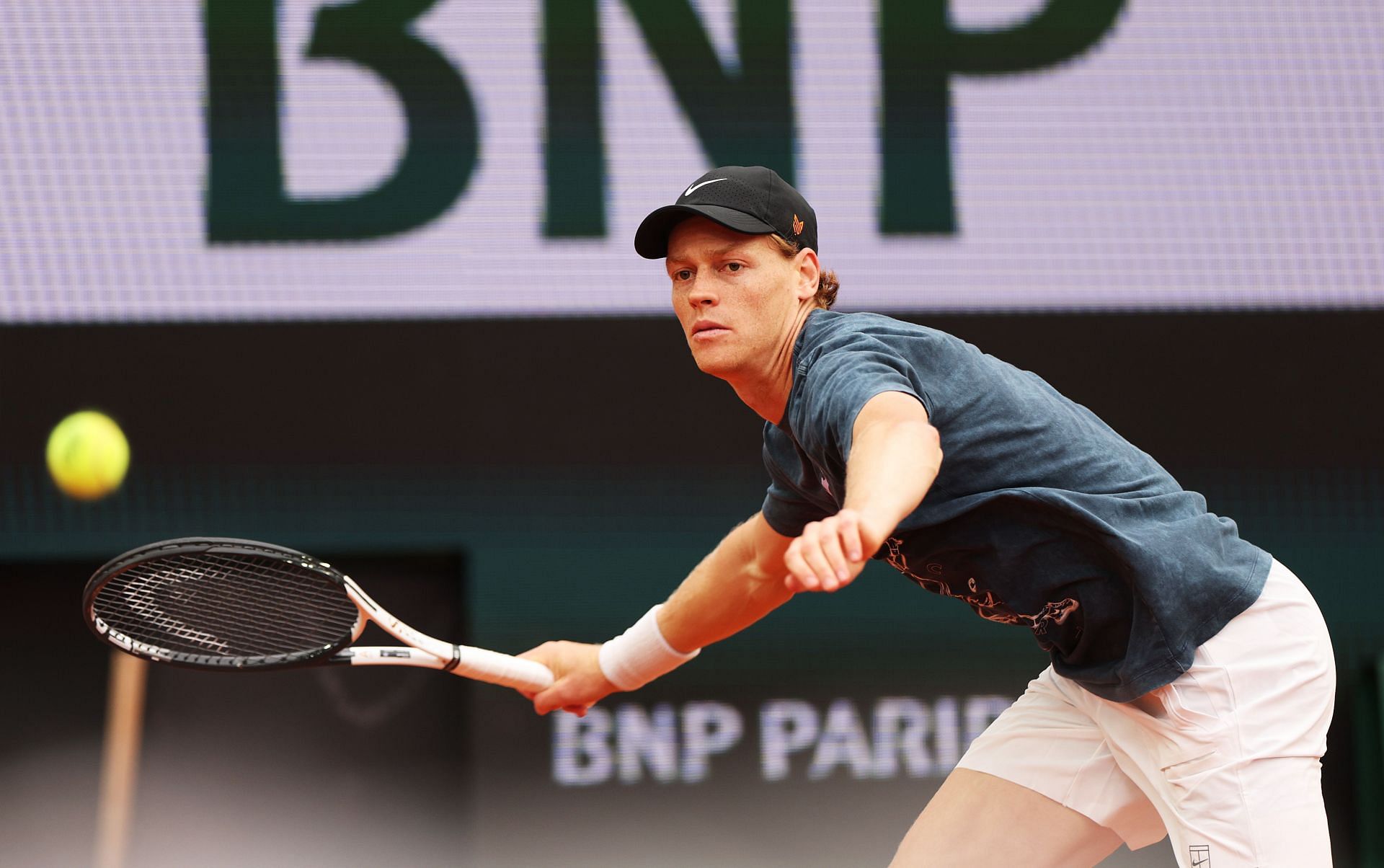 Jannik Sinner pictured at the 2025 French Open | Image Source: Getty