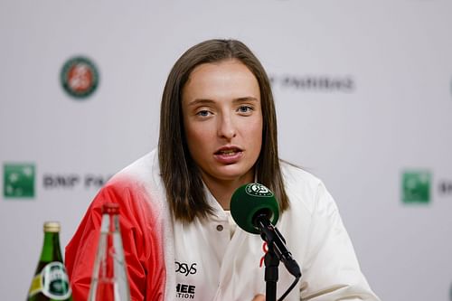 Iga Swiatek ahead of the 2025 French Open - Image Source: Getty