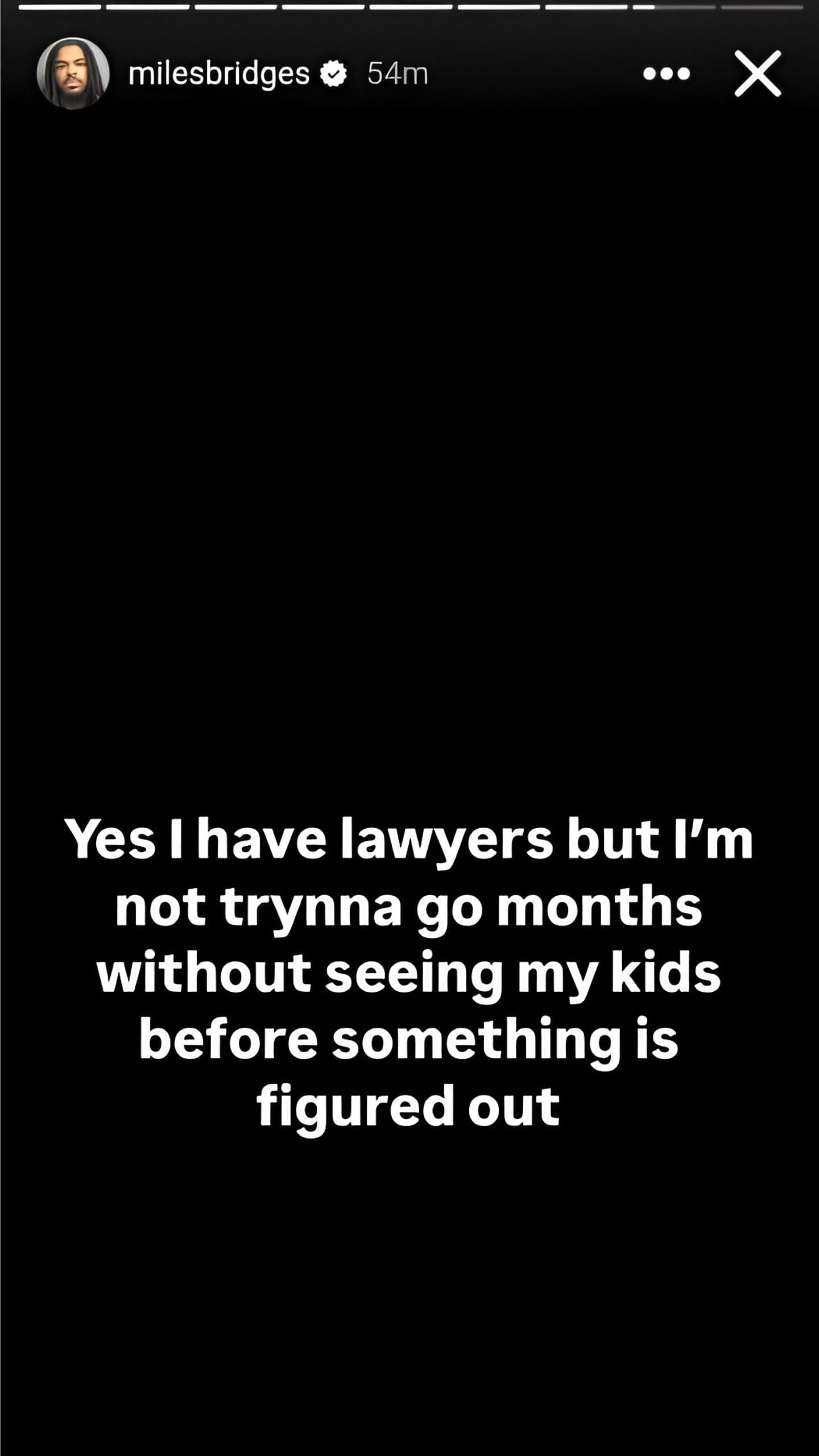 [Credit: IG/@milesbridges]