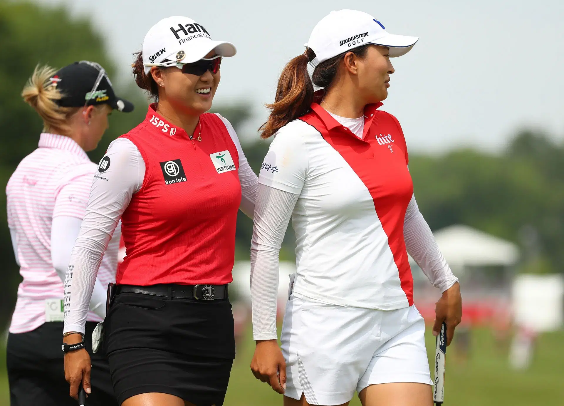 Minjee Lee and Jin Young Ko (Image Source: Getty)