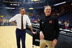 Former Nebraska Volleyball head coach John Cook gives a sneak peek into the Huskers locker room featuring unique Coliseum bricks