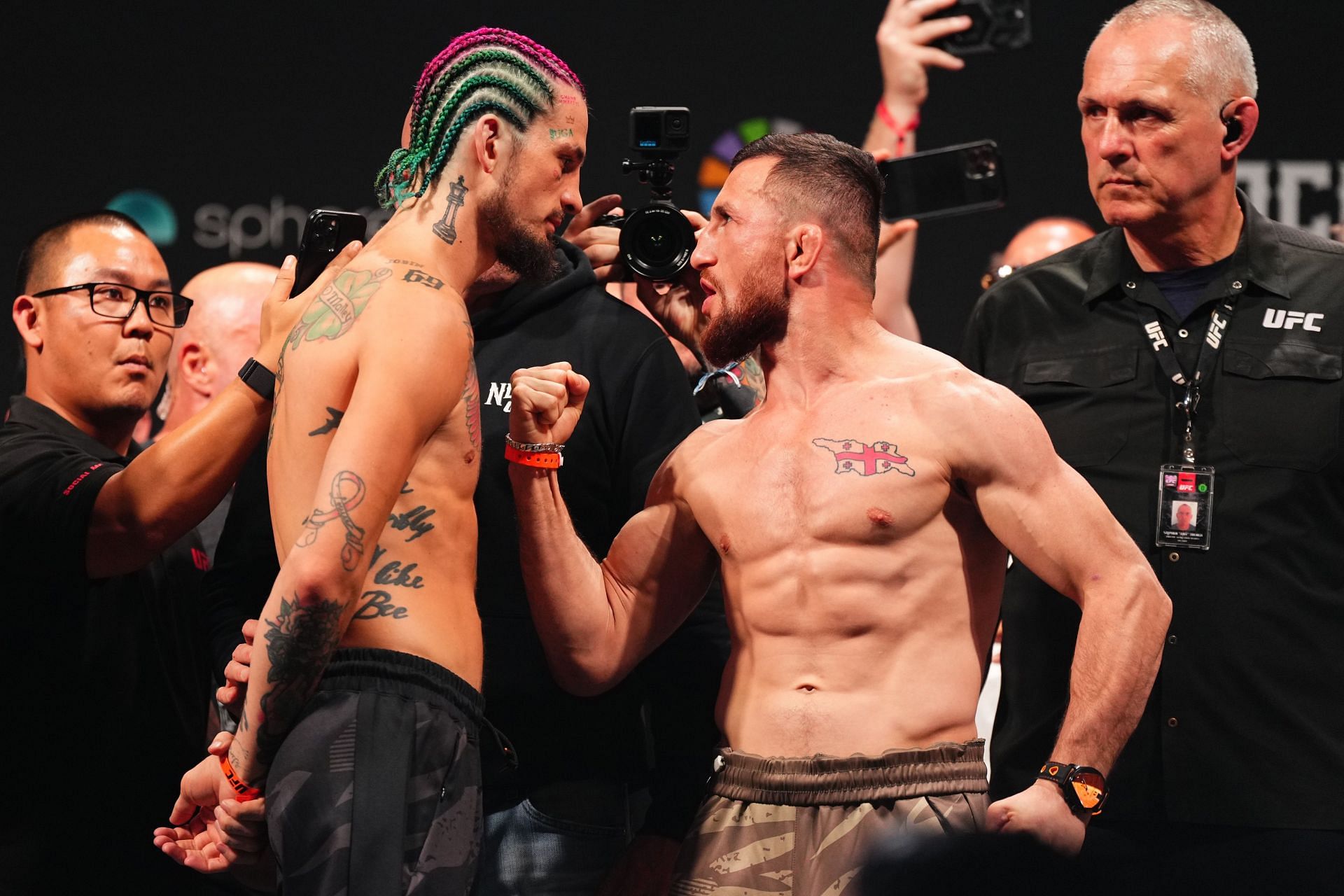 UFC 306 at Riyadh Season Noche UFC - Ceremonial Weigh-in - Source: Getty
