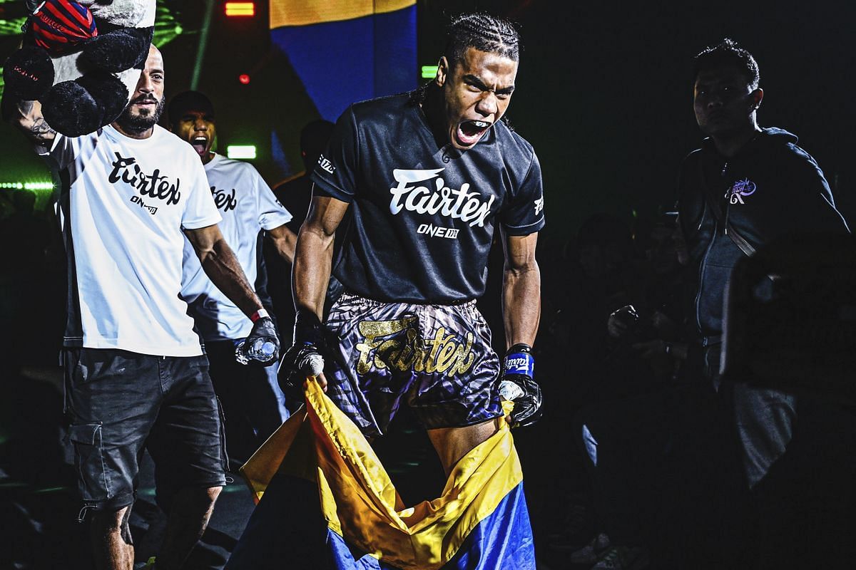 Johan Estupinan will star in a flyweight Muay Thai bout at ONE Fight Night 32. [Photo via: ONE Championship]