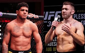 Despite UFC Vegas 106, loss Gilbert Burns has a fan in Dricus du Plessis