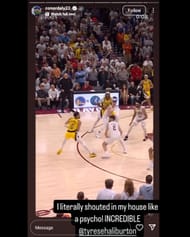 Screenshot of Conor Daly's Instagram story/@conordaly22