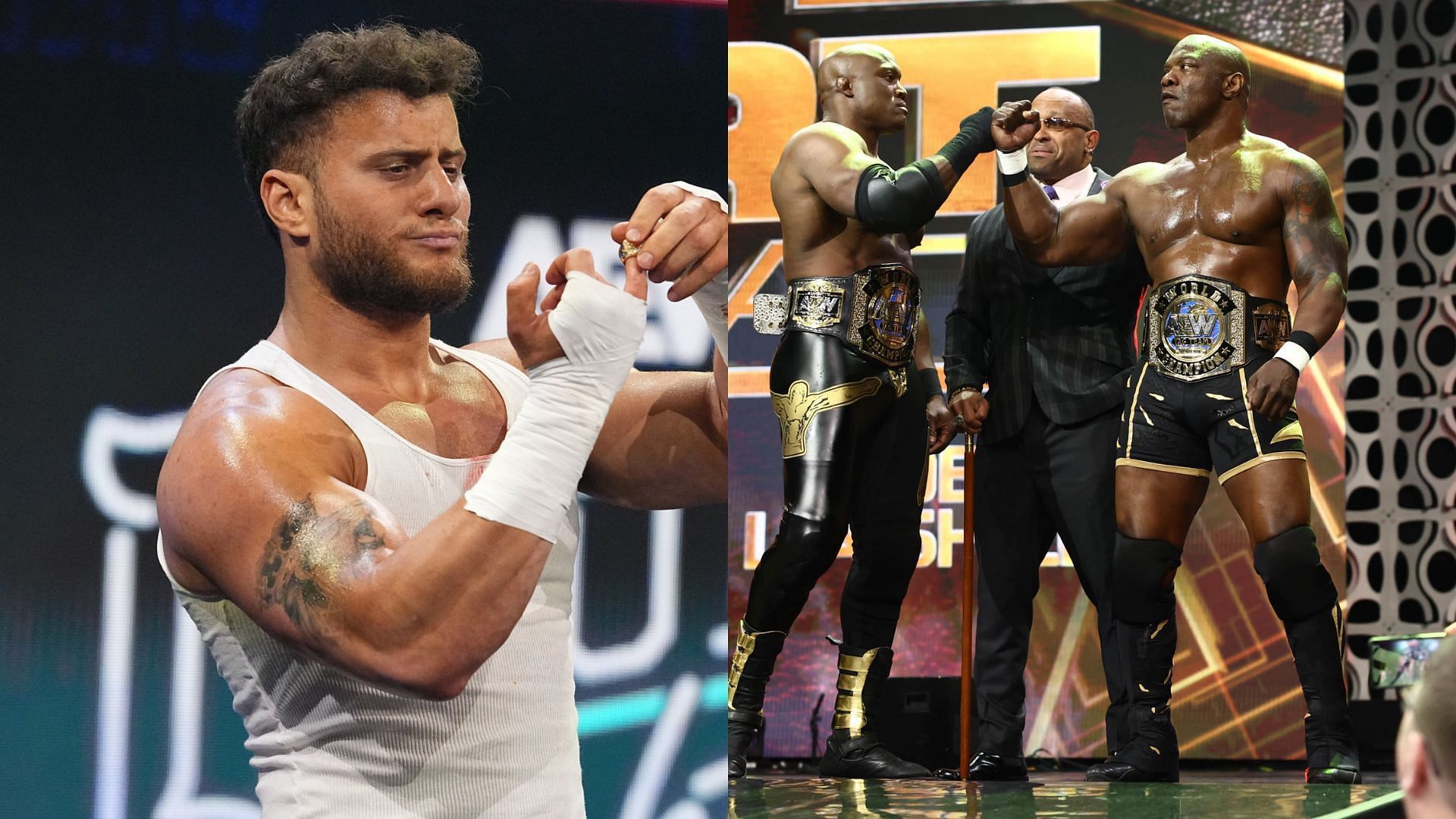 The Hurt Syndicate will give their final verdict on MJF tomorrow [photo: allelitewrestling.com]
