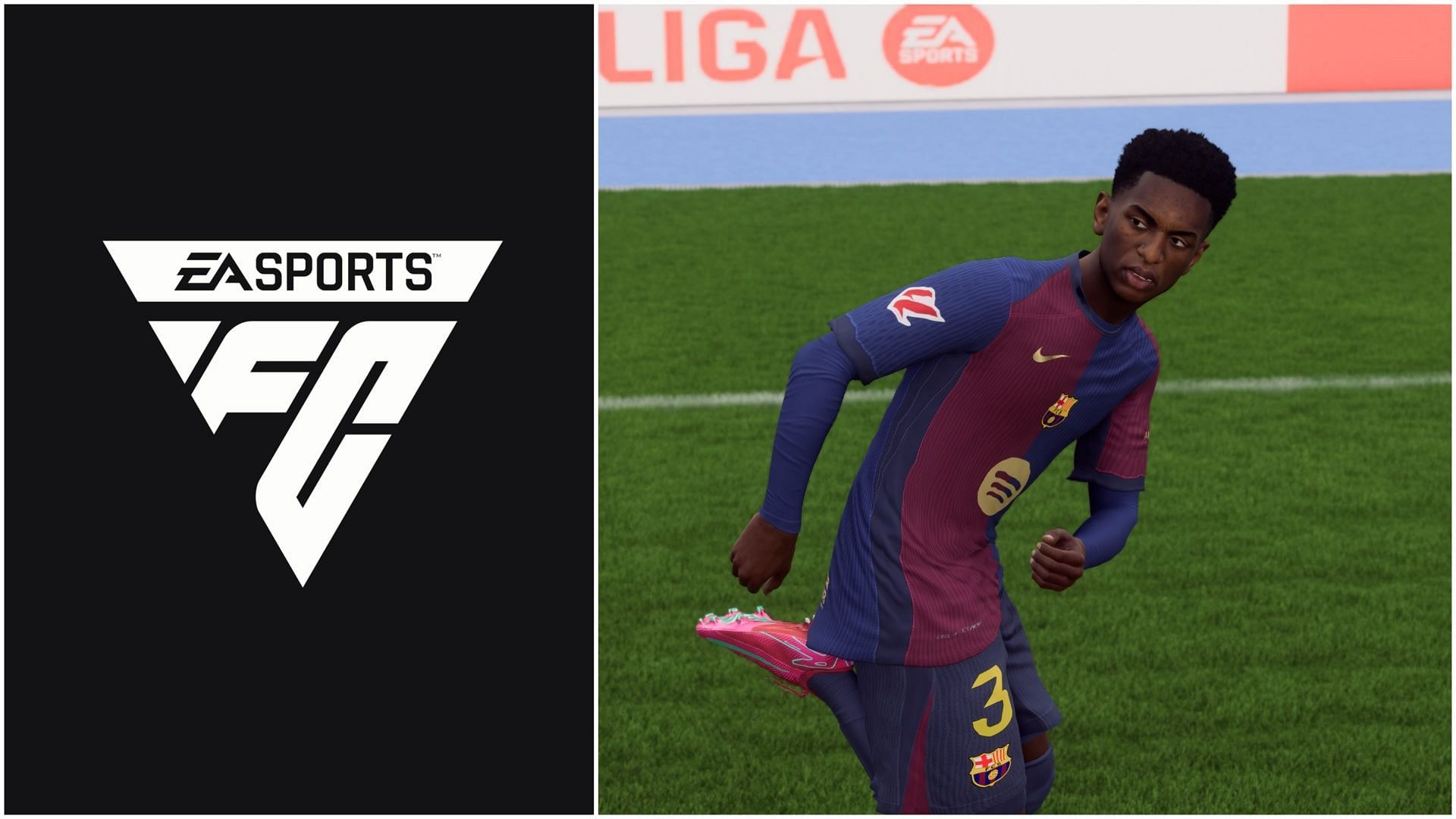 TOTS Balde has been leaked (Images via EA Sports/Sportskeeda Gaming)