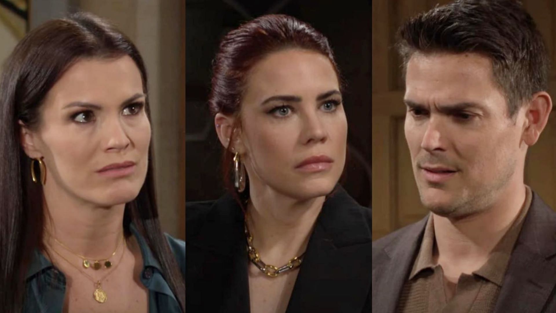 Chelsea, Sally and Adam (Image via Youtube / Y&amp;R INSIDER)