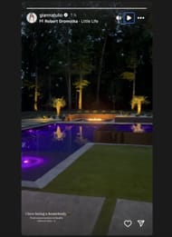 Ryan Blaney's wife shares shares Instagram story on loving a homebody lifestyle. Source: @Instagram/giannatulio