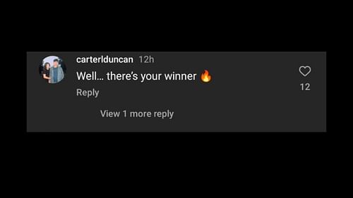 A user reacts (Image via Instagram/nbcthevoice)