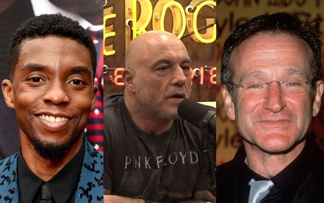 Joe Rogan opens up during raw exchange about losing cultural icons like Chadwick Boseman, Robin Williams and other stars