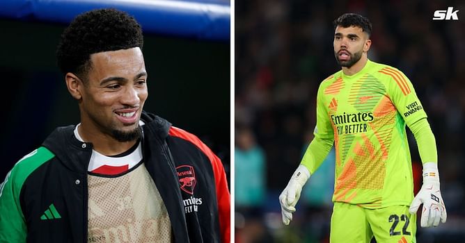David Raya and Ethan Nwaneri pick new shirt numbers after Arsenal unveil home kit for 2025/26 season