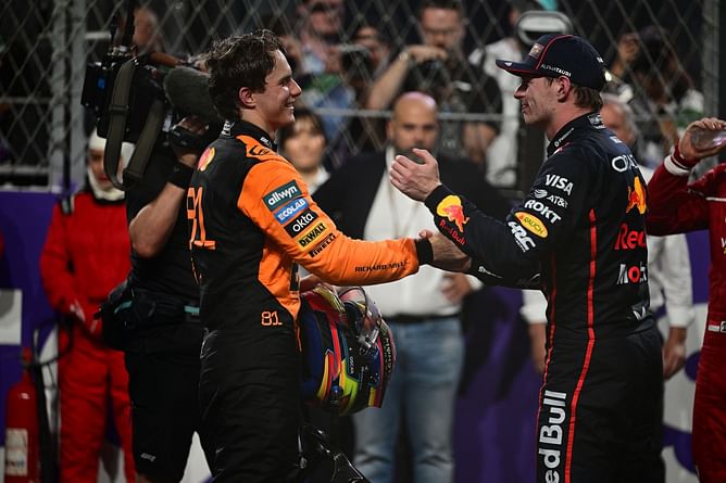 Max Verstappen races Oscar Piastri differently than he races Lando Norris, claims pundit