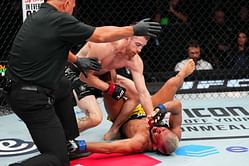 "Scary injury for Figgy" - Fans react as Cory Sandhagen TKOs Deiveson Figueiredo at UFC Des Moines