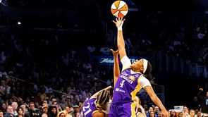 Hannah Hidalgo, Ta'Niya Latson, Cassandre Prosper and others react as Liatu King seizes LA spotlight while on hardship contract