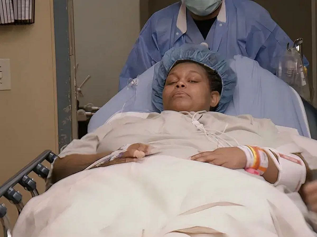 Jaz in the hospital (Image via Instagram/@tlc)