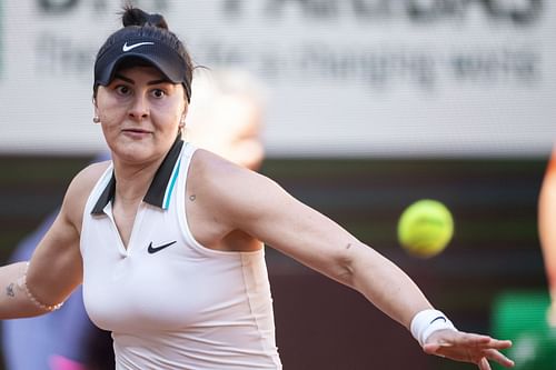 Bianca Andreescu at the French Open 2025. (Photo: Getty)