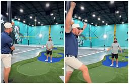 Bryson DeChambeau sinks hole-in-one over the head of 61M-subscribed YT channel co-member