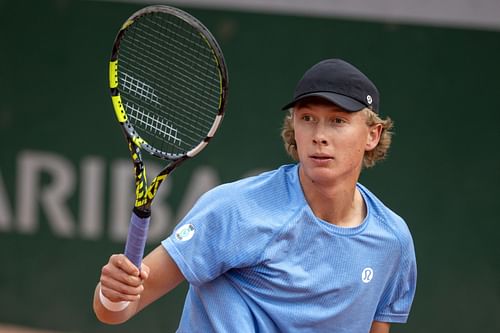 Quinn in action at the French Open Tennis Tournament. Roland-Garros 2025. - Source: Getty