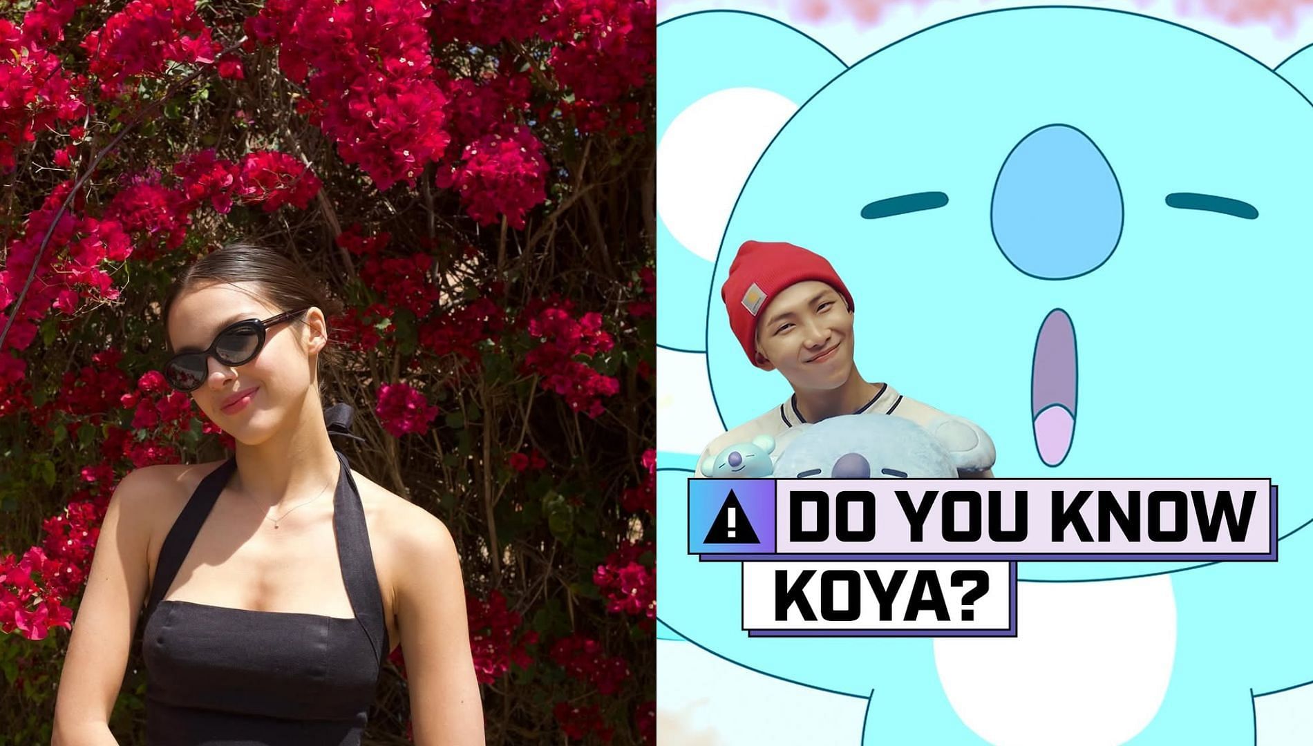 Olivia Rodrigo is flaunted her Koya keyring in an recent interview to Vogue (Image Via Instagram@oliviarodrigo@bt21_official)