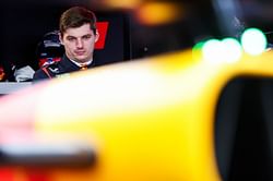 Why has Max Verstappen's racing pseudonym 'Franz Hermann' attracted controversy?