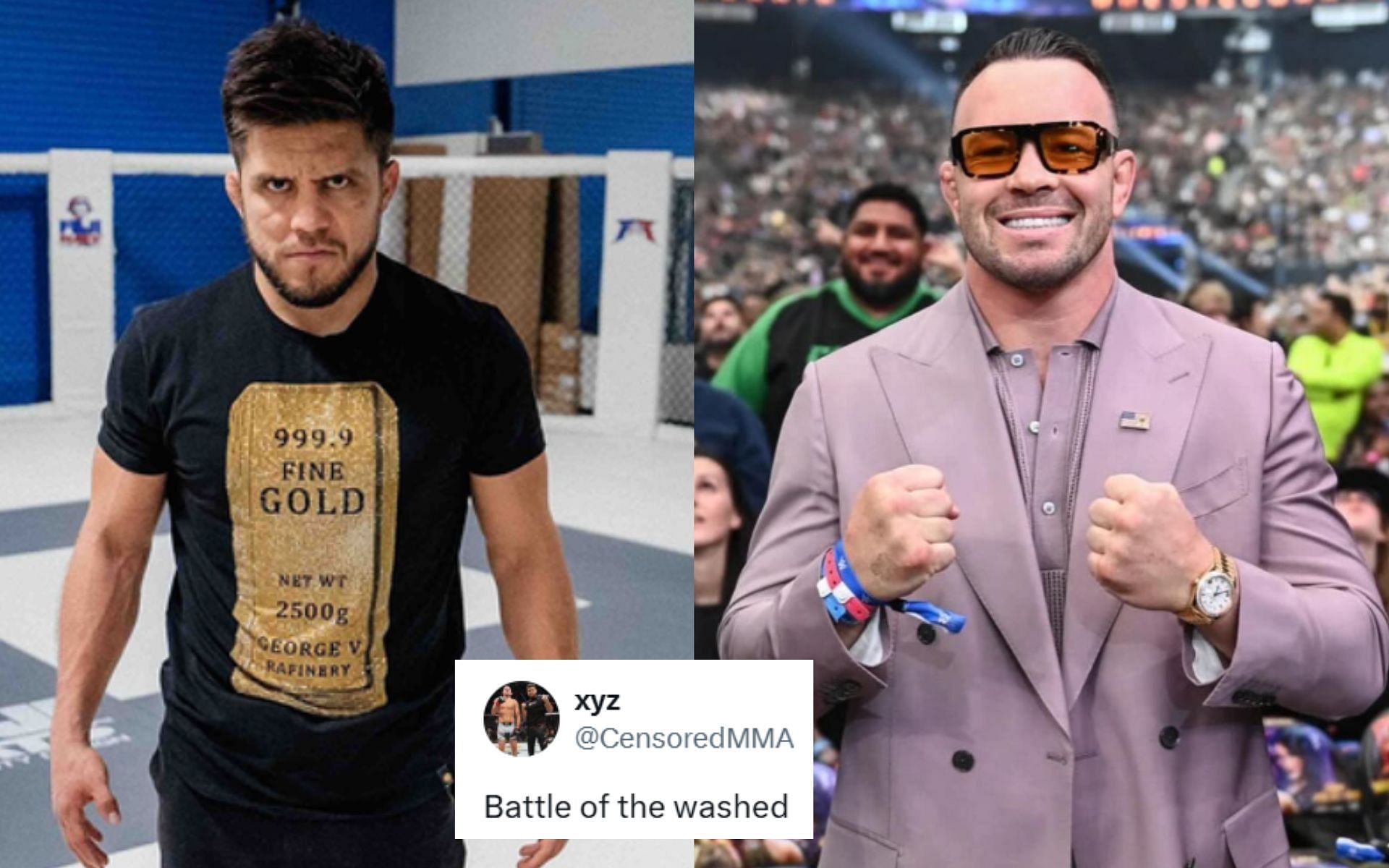 Henry Cejudo (left) and Colby Covington (right). [Images courtesy: @ufcanz and @colbycovington on Instagram]