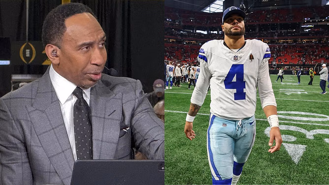 "I saw panic" - When Stephen A. Smith was "shocked" at Dak Prescott and Cowboys' 48-32 playoff loss vs. Packers