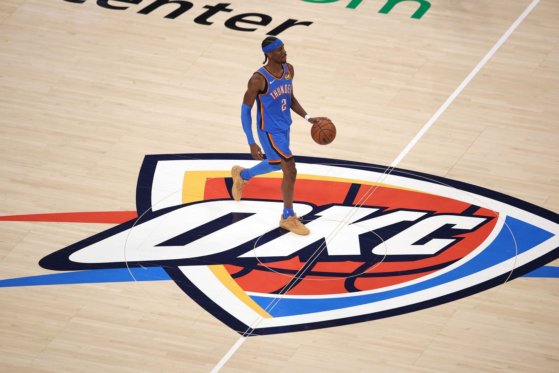 Fans react as Shai Gilgeous-Alexander enhances GOAT status in OKC with NBA Finals trip. -- Photo by GETTY