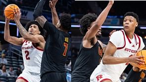 “I’m finna cry”: Ace Bailey ecstatically interrupts Rutgers teammate Dylan Harper’s interview