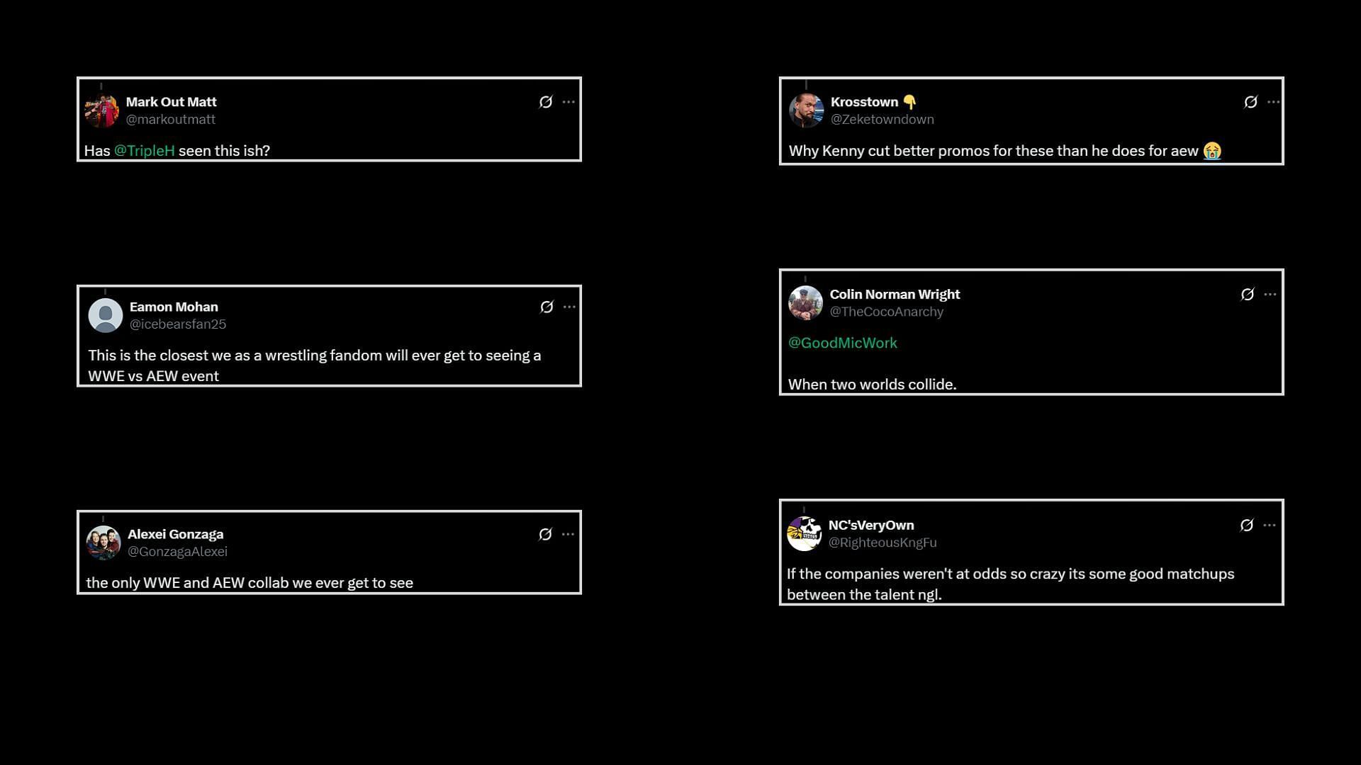 Fans react to the interaction [Credit: Fan reaction on X]