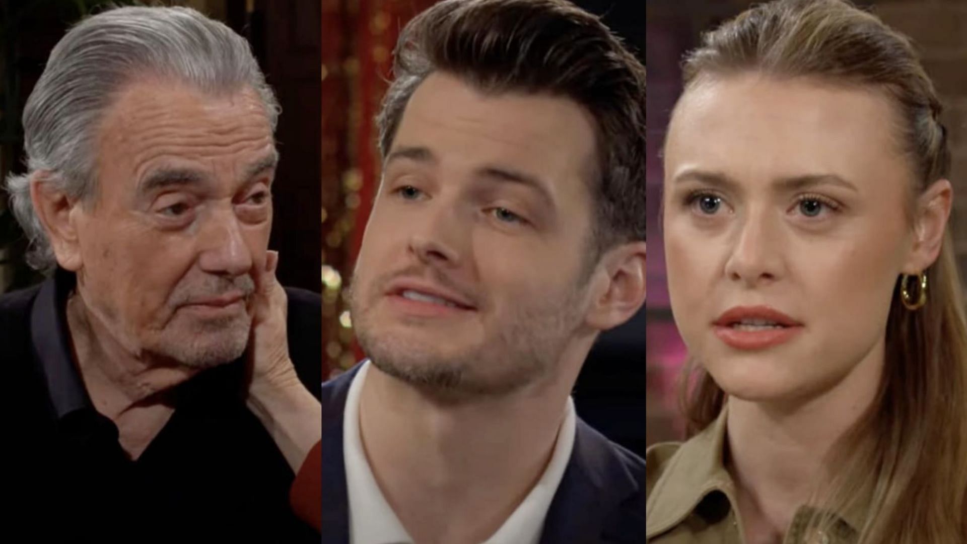 Victor, Kyle and Claire (Image via Youtube / Y&amp;R INSIDER)