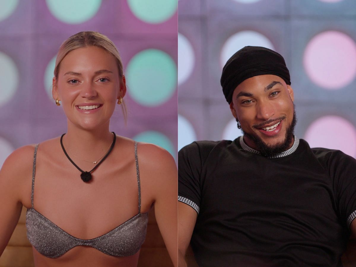 Kelsey and Corinthian from Sneaky Links: Dating After Dark (Image via Netflix)