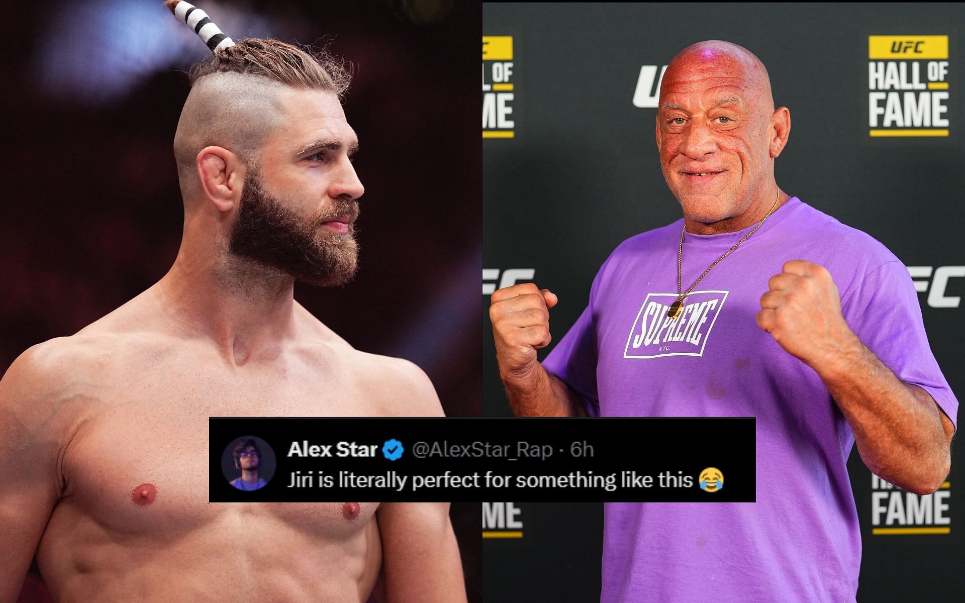 Fans react to the video of Jiri Prochazka and Mark Coleman at Rizin event. [Images courtesy: Getty]