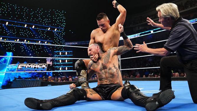 WWE रिंग में Aleister Black ने लंबे समय बाद लड़ा मैच, दुश्मन को दी करारी हार