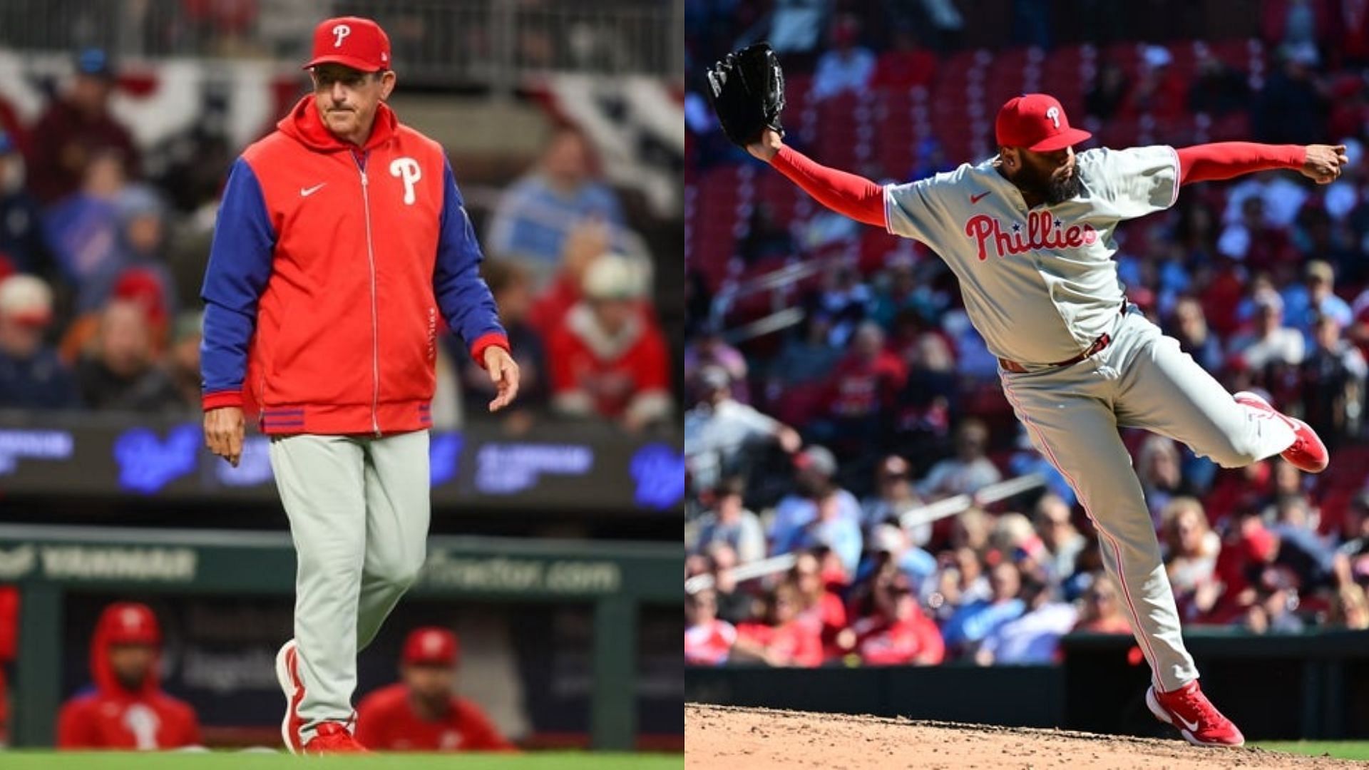 Philadelphia Phillies Manager Rob Thomson &amp; Jose Alvarado