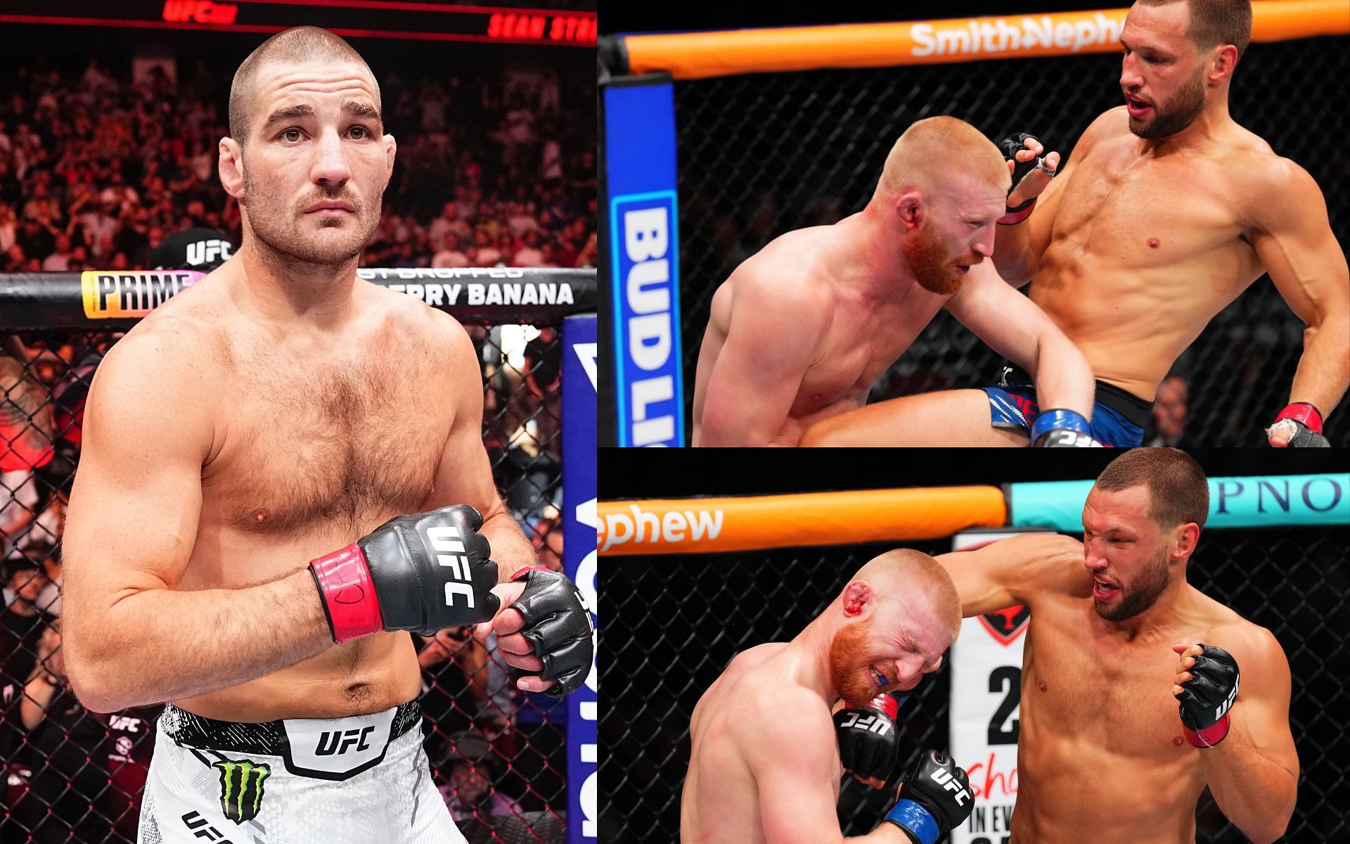 Reinier de Ridder calls out Sean Strickland after win at UFC Des Moines. [Images courtesy: Getty]