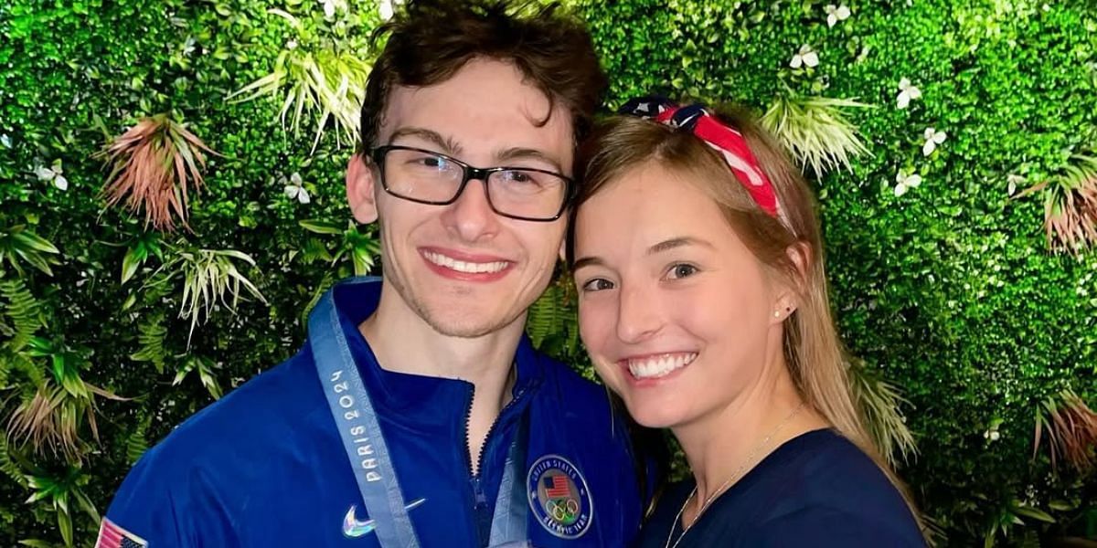 Stephen Nedoroscik and girlfriend Tess McCracken. PHOTO: Instagram/stephen_nedoroscik