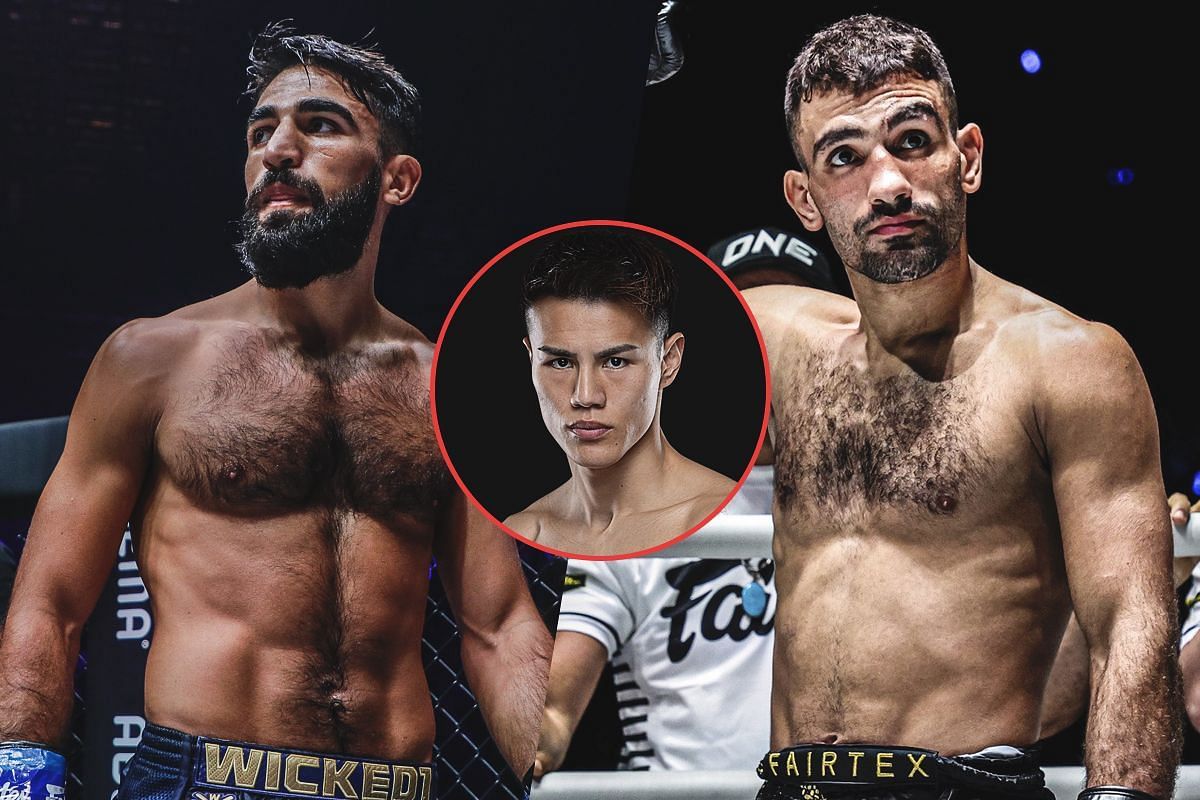 Kaito Ono (middle), Marat Grigorian (L)and Mohammad Siasarani (R) | Image by ONE Championship