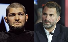 Khabib Nurmagomedov’s camp blasts “jealous” Eddie Hearn for downplaying UFC star power