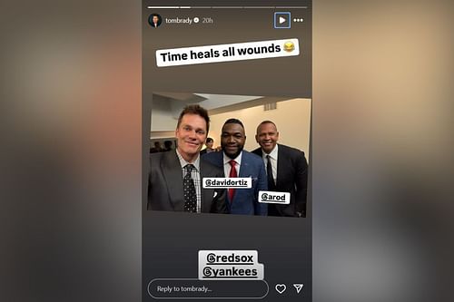 Image via tombrady Instagram