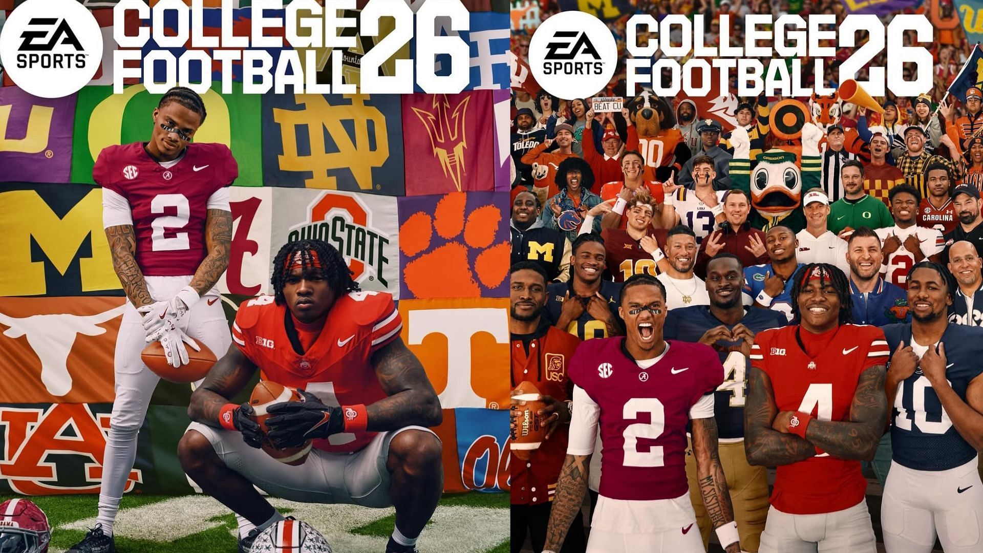 The EA Sports College Football 2026 cover 