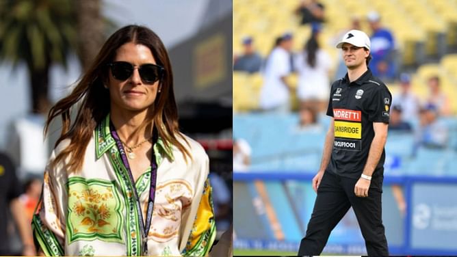 Danica Patrick reacts to Colton Herta's "goodnight" video on her IG story