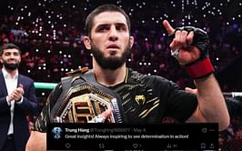 "A genuine champion of humanity", "Love to see that" - Islam Makhachev melts hearts with emotional visit to 16-year-old fan battling cancer