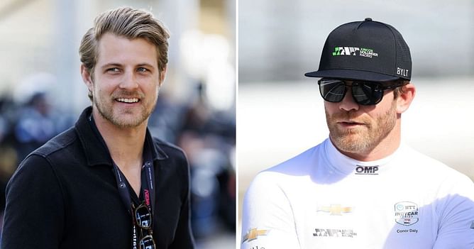 Marcus Ericsson enjoys a fun day out with IndyCar drivers Daly and Sting Ray Robb