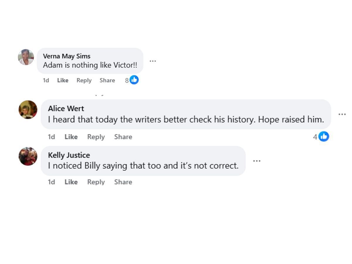 Comments by fans on the post (Image via Facebook/@Nita Turnbloom Jackson)