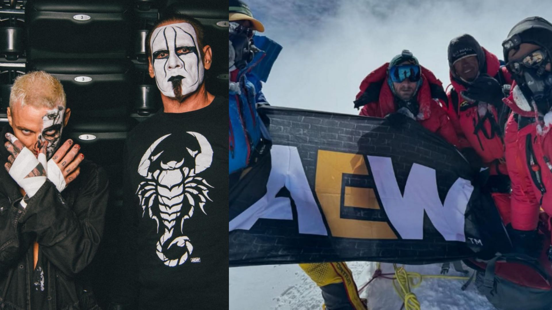 Sting has a message for Darby Allin after his latest achievement [Image Credits: AEW